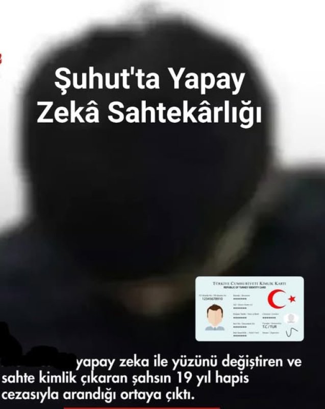 Şuhut’ta Yapay Zekâ Destekli Kimlik Sahtekârlığı Ortaya Çıkarıldı