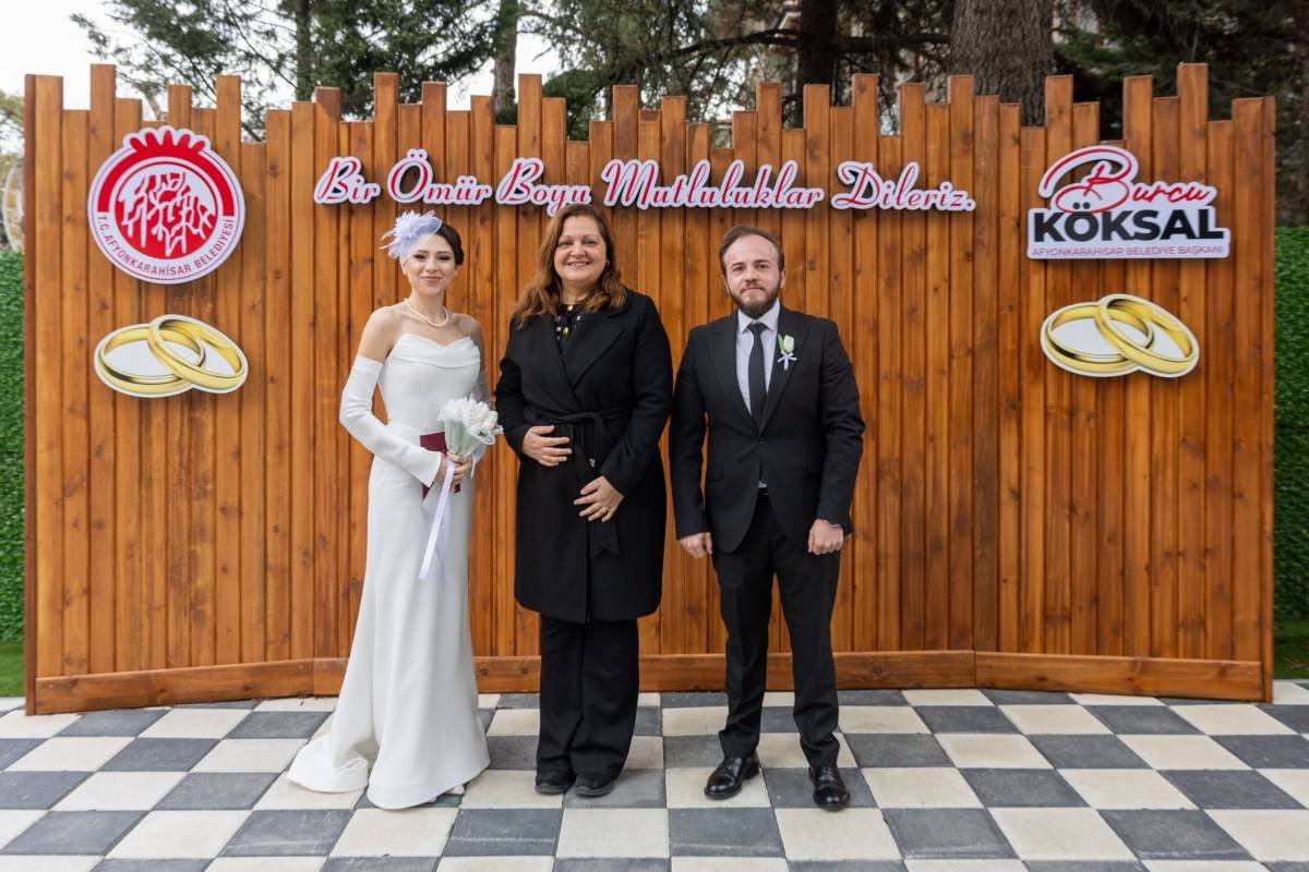 Belediye Başkanı Köksal Nikah Kıydı