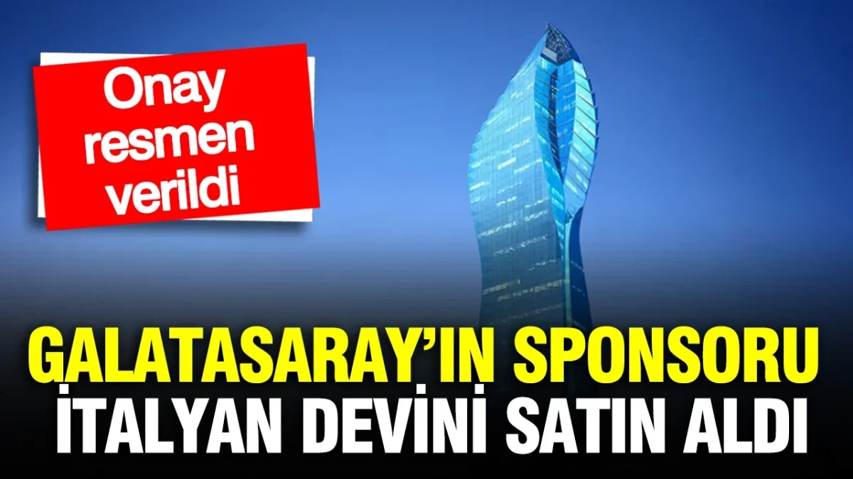 Galatasaray’ın sponsoru İtalyan devini satın aldı